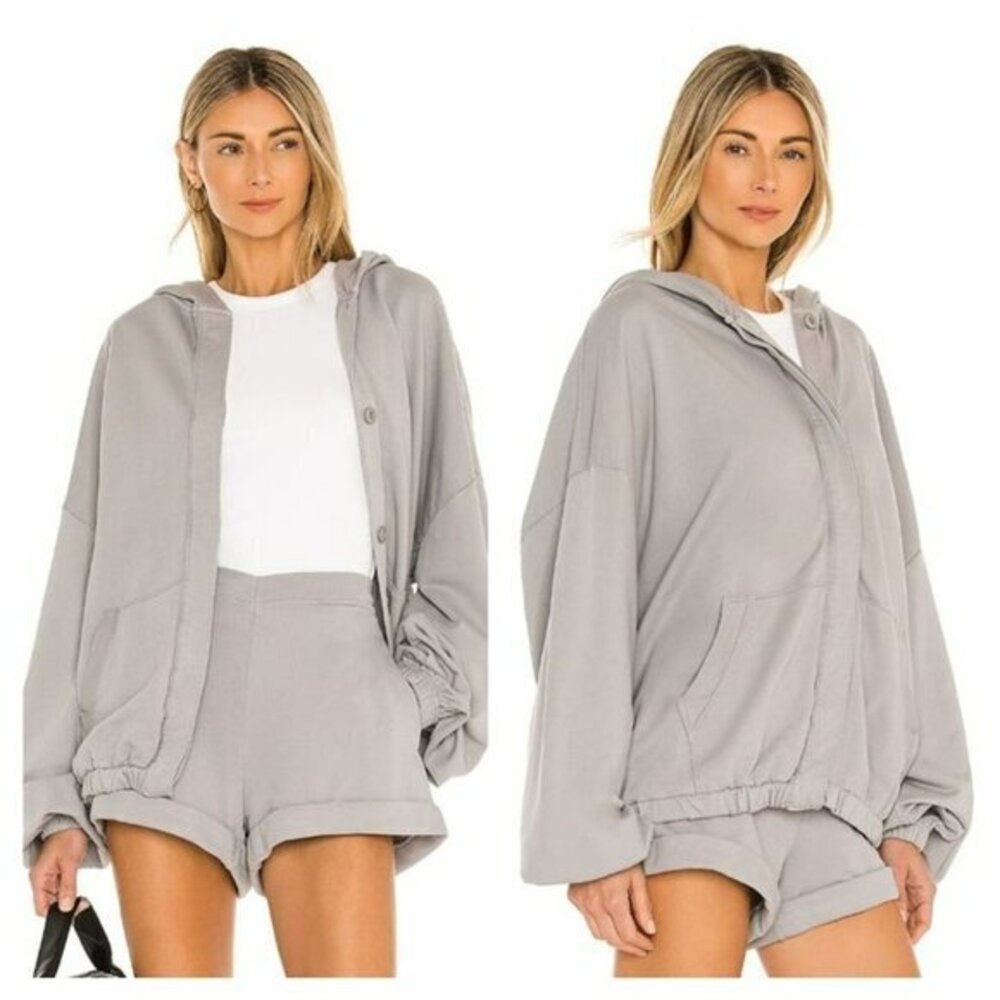 L'Academie Larry Hoodie - Washed Gray